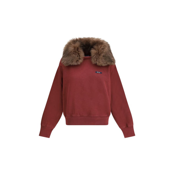 Prada 100% Cotton sweatshirt in red