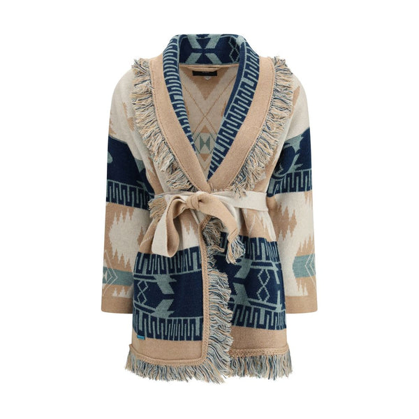 Alanui 100% Cashmere cardigan in multicolor