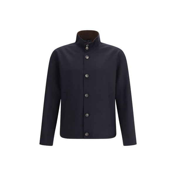 Herno OUTER: 30% Wool jacket in navy
