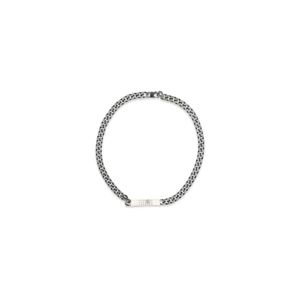 MM6 Maison Margiela 100% Brass necklace in silver