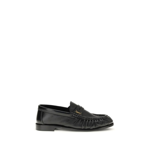 Saint Laurent Upper 100% Lamb Ovis Aries; Sole 100% Calf Leather Bos Taurus loafer in black