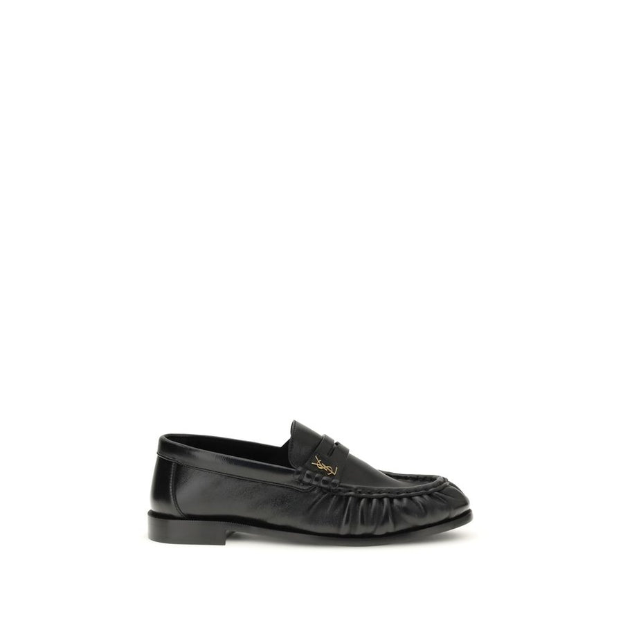 Saint Laurent Upper 100% Lamb Ovis Aries; Sole 100% Calf Leather Bos Taurus loafer in black