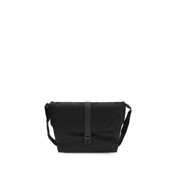 Ferragamo 100% Nylon shoulder bag in black