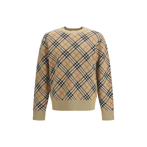 Burberry 63% Cotton sweater in beige