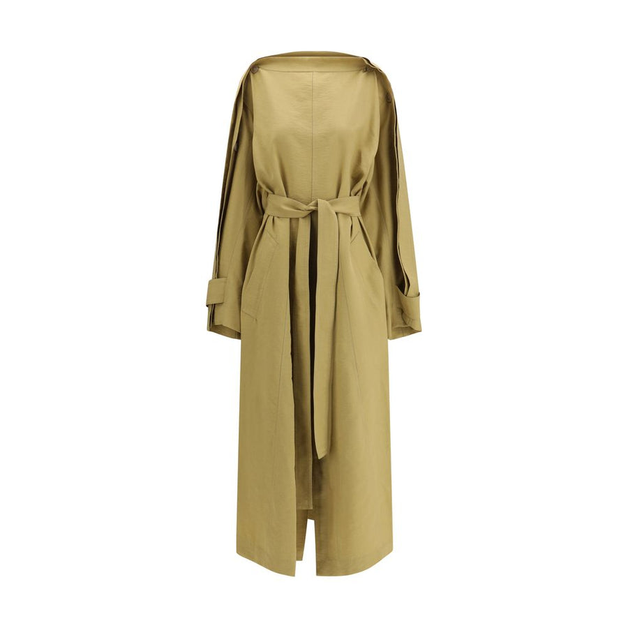 Petar Petrov 91% Lyocell 9% Polyester trench coat in beige