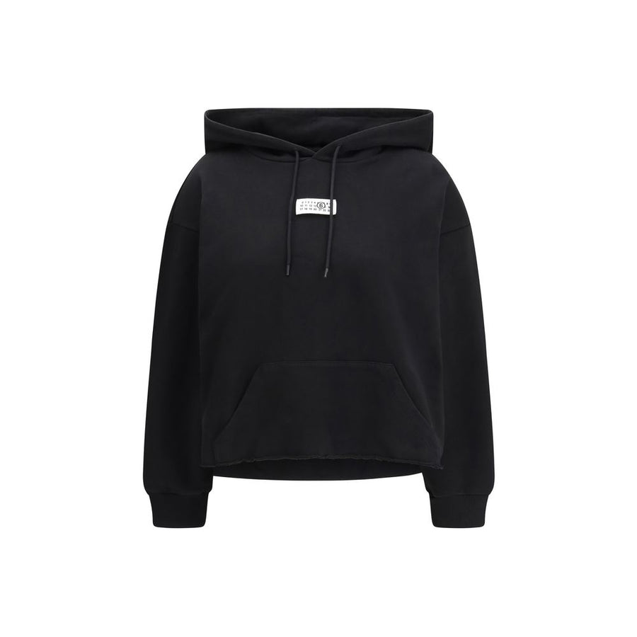MM6 Maison Margiela 100% Cotton hoodie in black