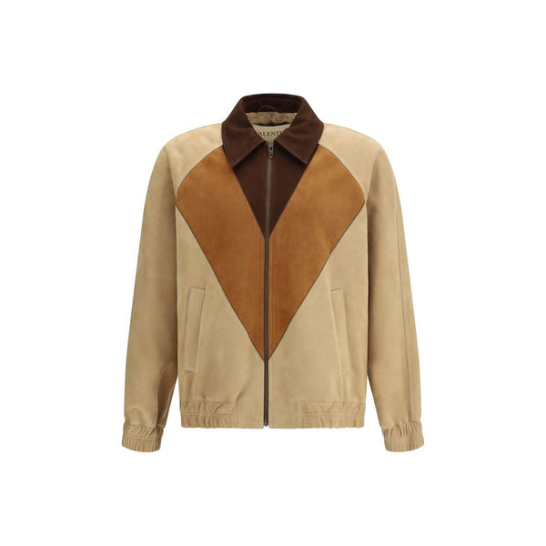 Valentino 100% Goatskin/hircus Goatskin jacket in brown