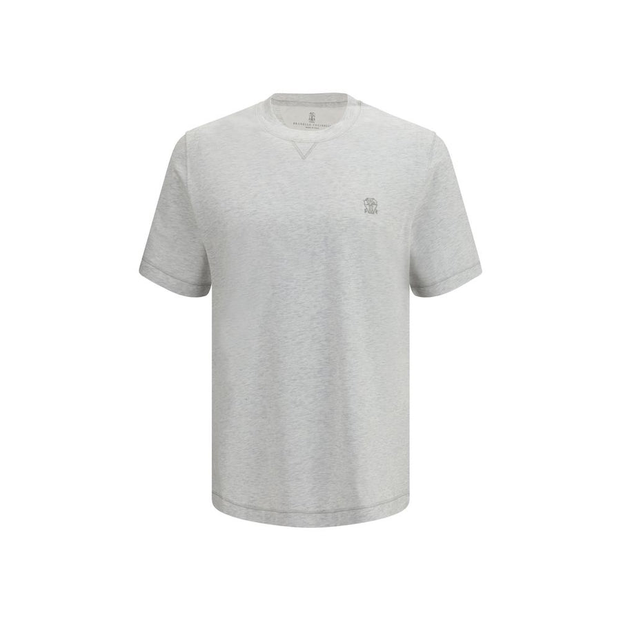 Brunello Cucinelli 100% Cotton t-shirt in gray