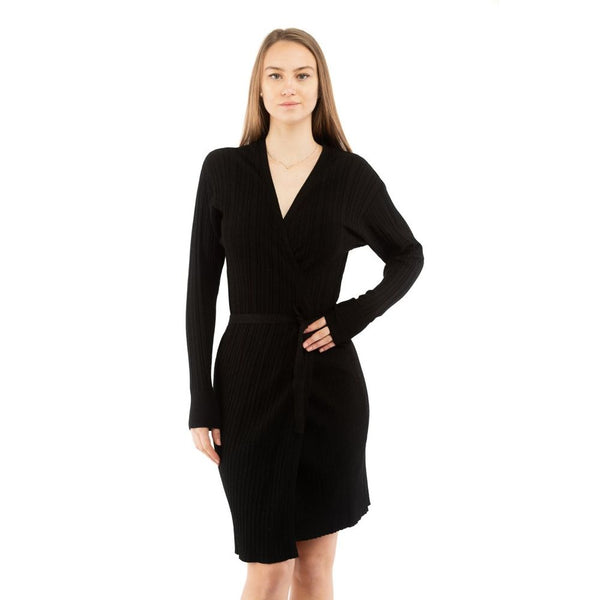 Moschino 74% Viscose dress in black