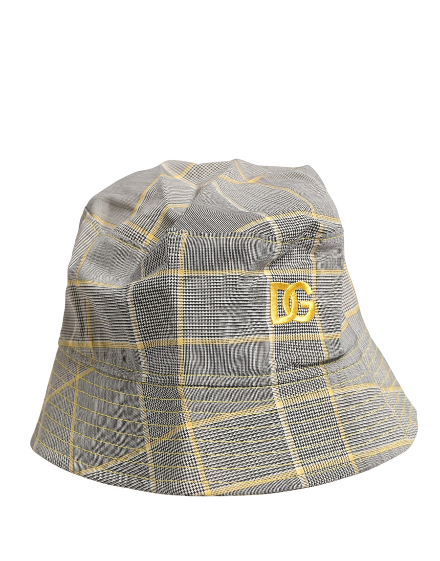 Dolce & Gabbana HAT9954 56% Virgin Wool bucket hat in gray