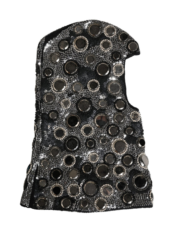 Dolce & Gabbana HAT9932 5% Viscose balaclava in black
