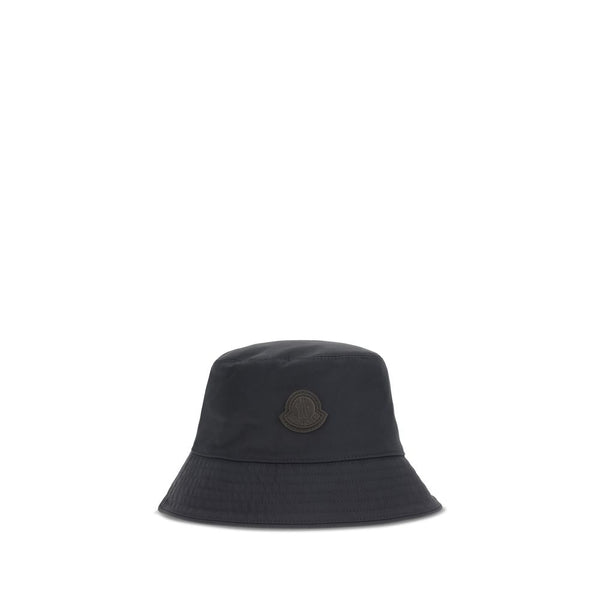 Moncler MOL10913B0001254ARP742BB 64% Cotton bucket hat in black