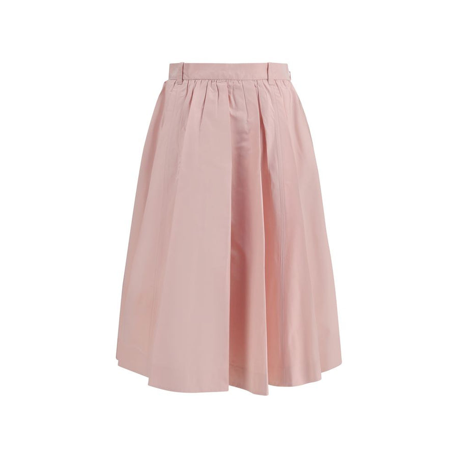 Prada 100% Silk skirt in pink
