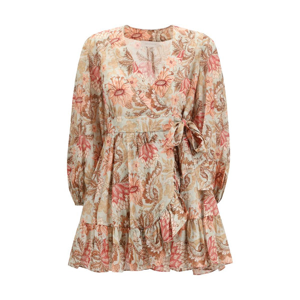 Zimmermann 100% Cotton dress in multicolor