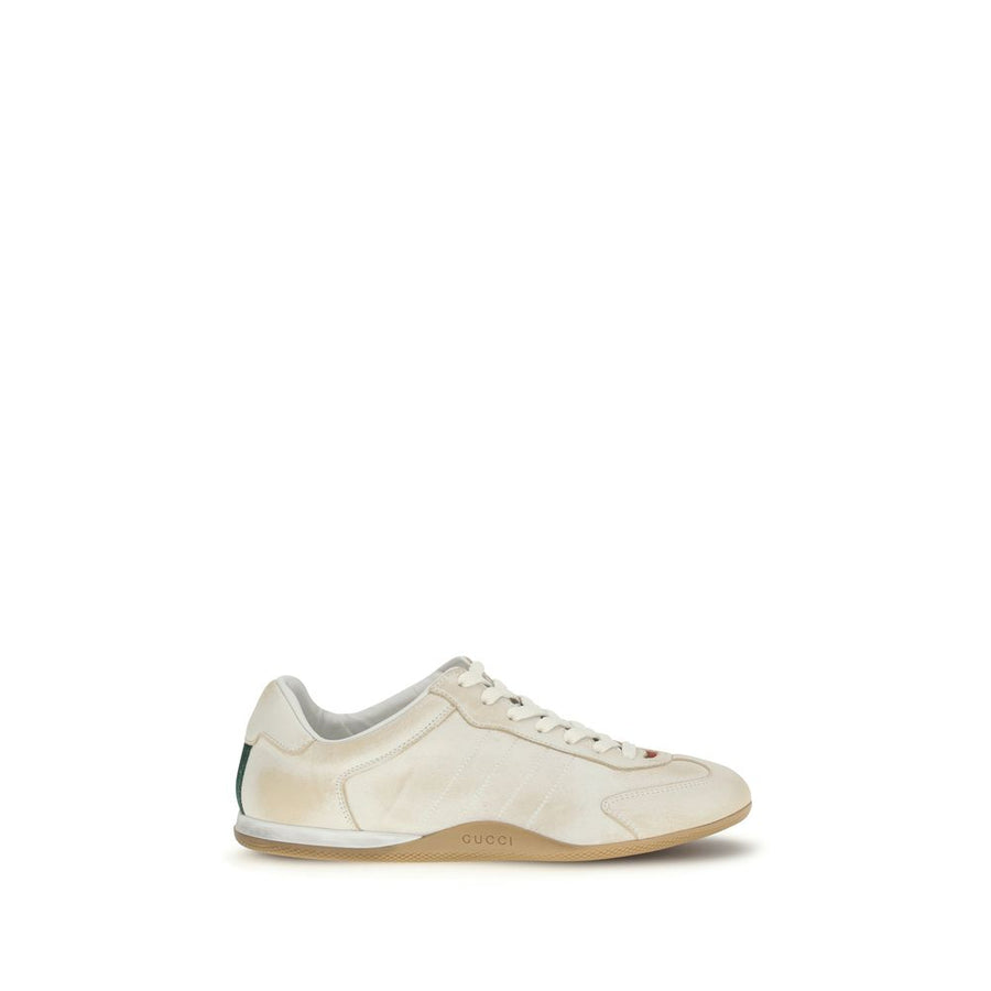 Gucci Upper 100% Calf Leather Bos Taurus sneaker in white