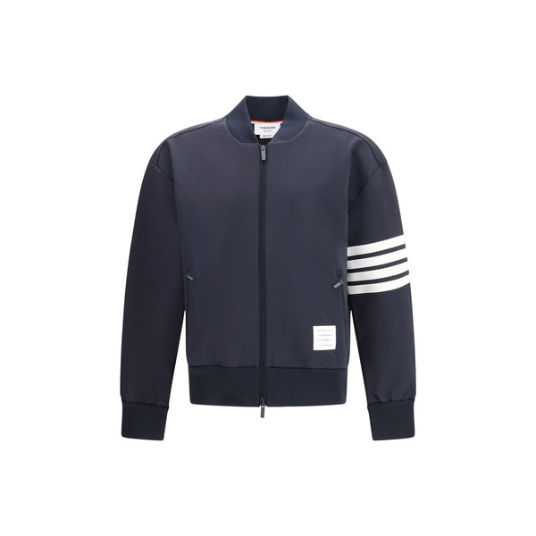 Thom Browne 73% Viscose jacket in navy