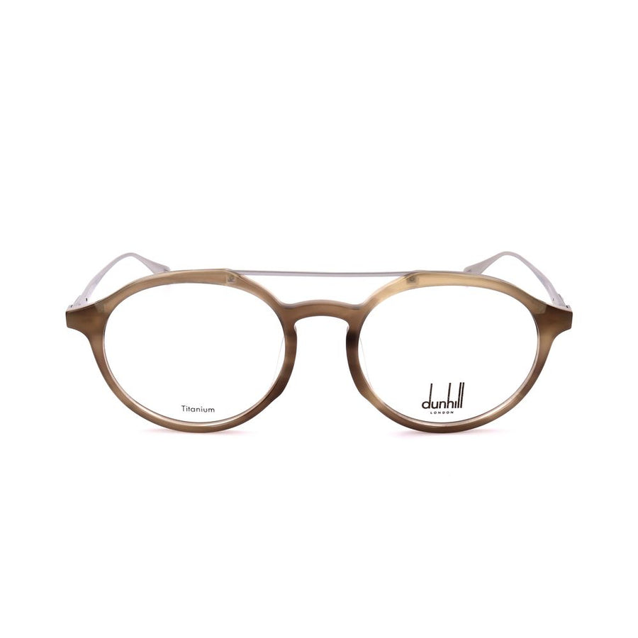 Dunhill DUVDH164M01F9AC Resin front eyeglasses in beige