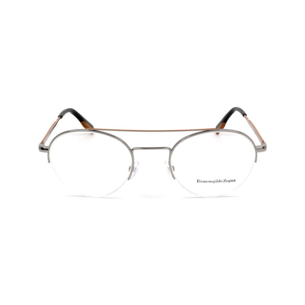 Ermenegildo Zegna EZEZ513114AC Metal eyeglasses in gray