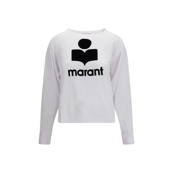 Marant Etoile 100% Linen sweatshirt in white
