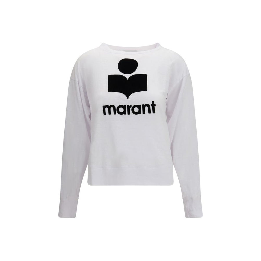Marant Etoile 100% Linen sweatshirt in white