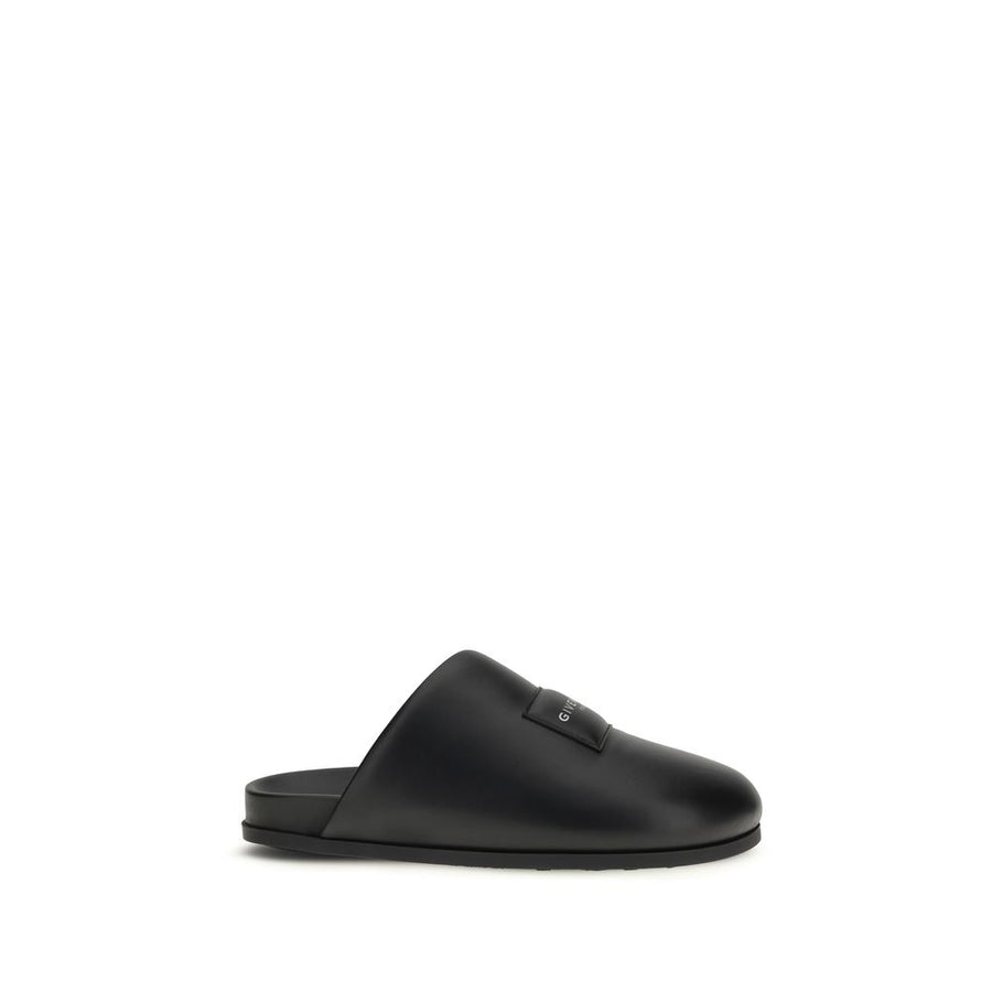 Givenchy 100% Calf Leather Bos Taurus slipper in black