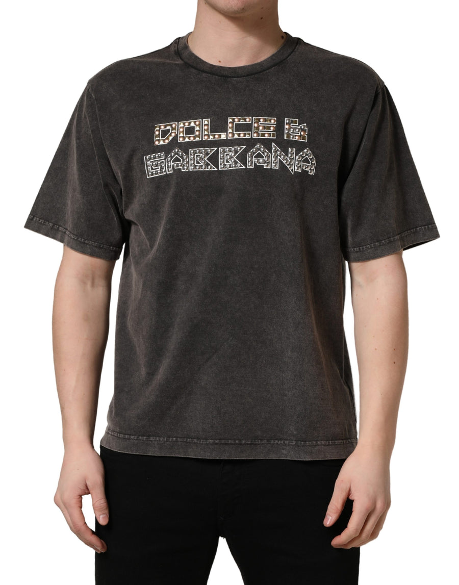 Dolce & Gabbana 100% Cotton t-shirt in gray