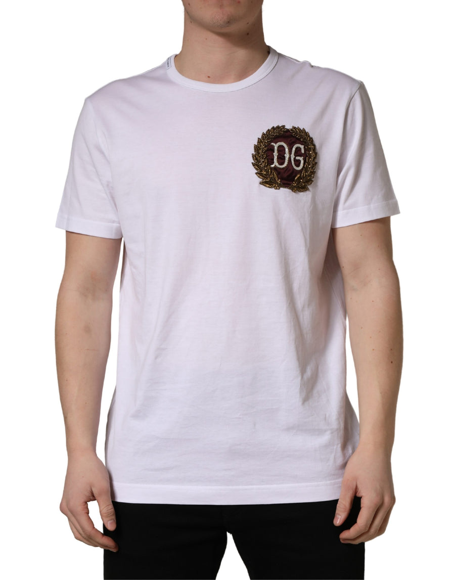 Dolce & Gabbana 100% Cotton t-shirt in white