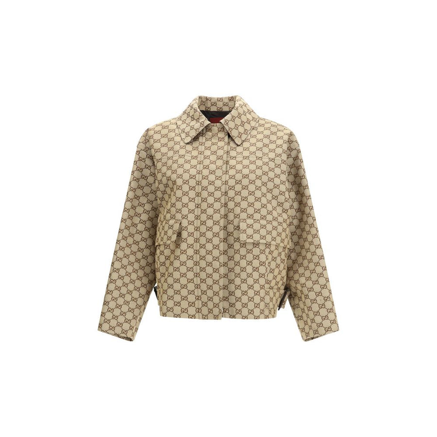 Gucci 100% Cotton jacket in beige