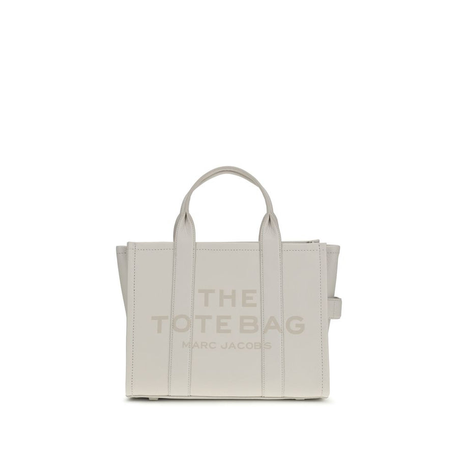 Marc Jacobs 100% Calf Leather Bos Taurus tote bag in white