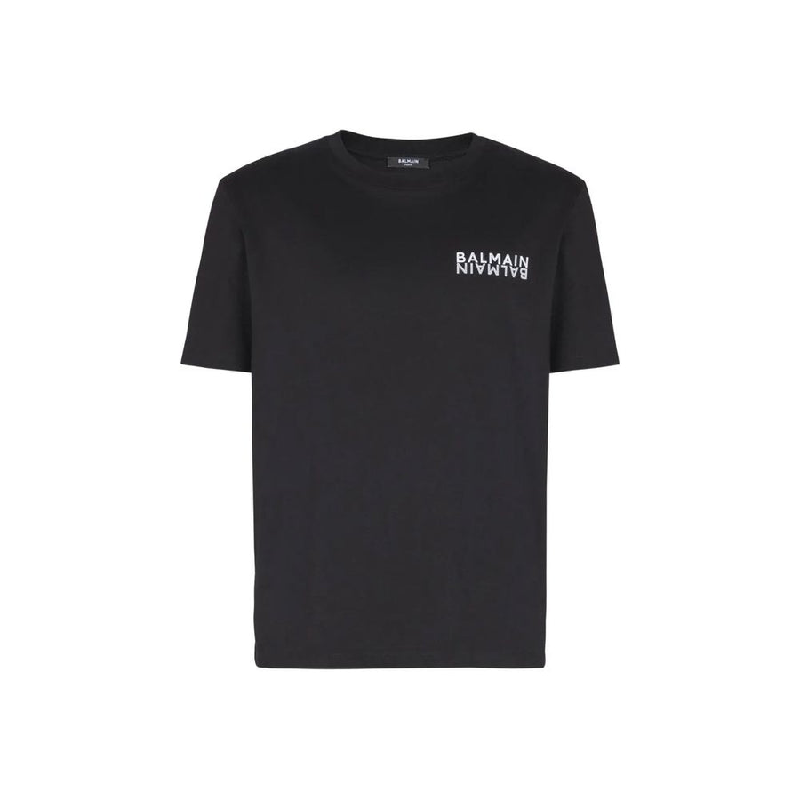 Balmain 100% Cotton t-shirt in black