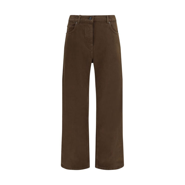 The Row 100% Cotton jeans in brown