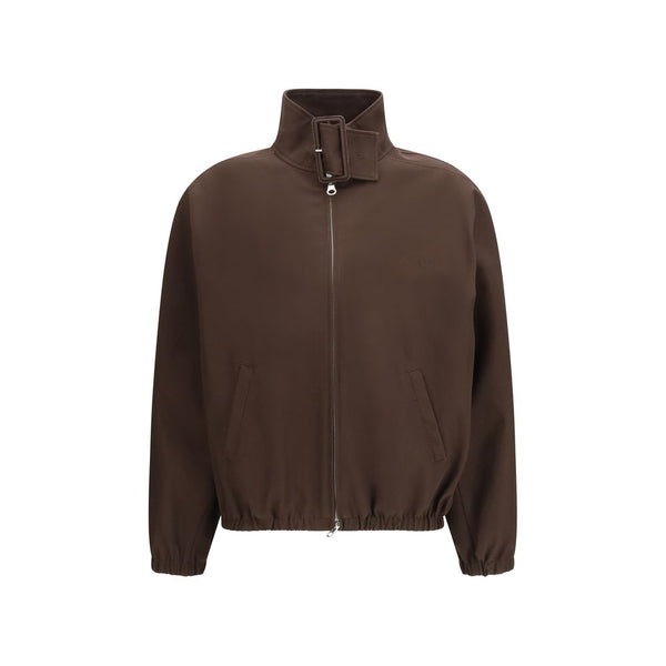 CourrèGes 100% Polyester jacket in brown