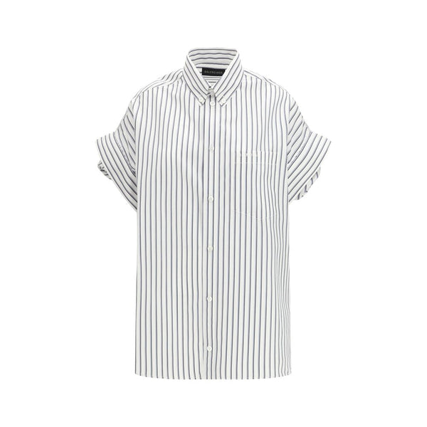 Balenciaga 100% Cotton shirt in white
