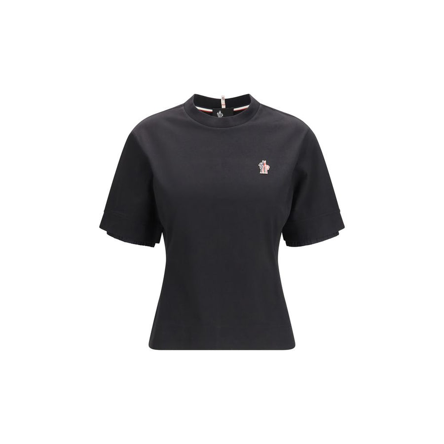 Moncler Grenoble 95% Cotton 5% Elastane t-shirt in black