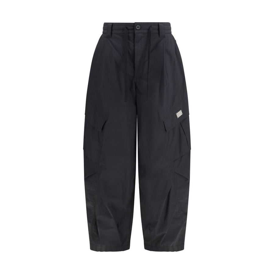 Dolce & Gabbana 99% Cotton cargo pants in black