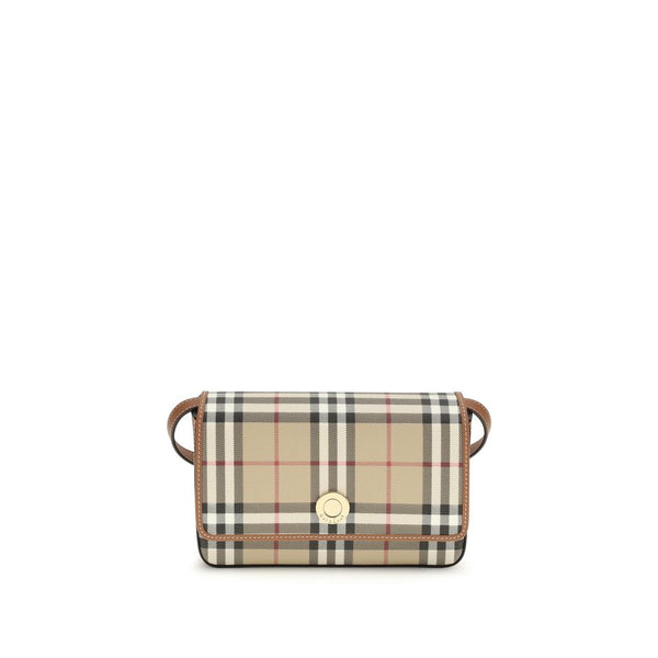 Burberry 55% Thermoplastic Polyurethane shoulder bag in beige