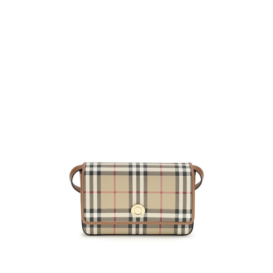 Burberry 55% Thermoplastic Polyurethane shoulder bag in beige