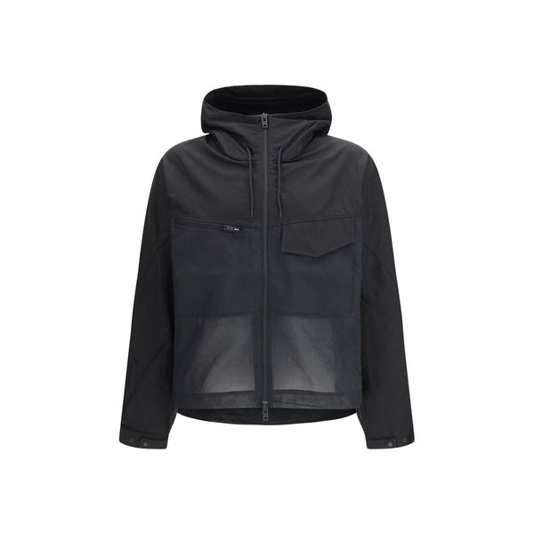 Y-3 65% Cotton 35% Nylon jacket in black
