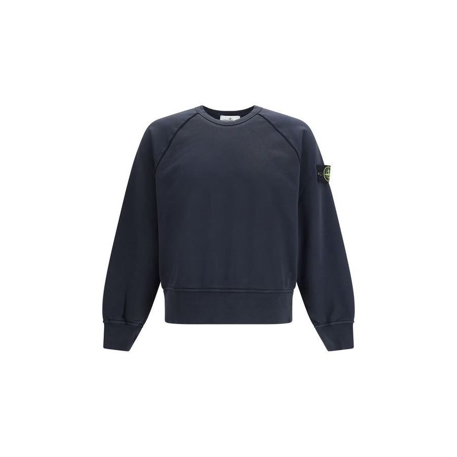 Stone Island 100% Cotton sweatshirt in navy