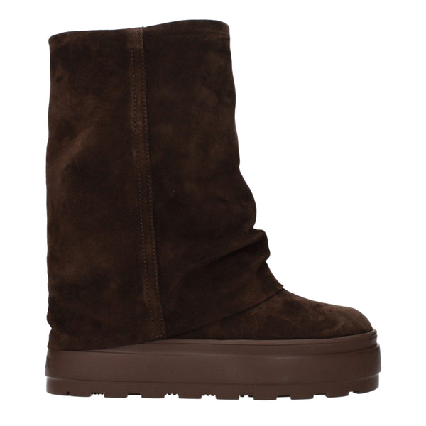 Casadei Suede boot in brown
