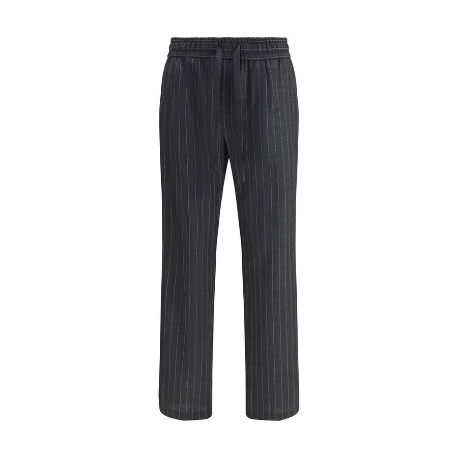 Dolce & Gabbana 100% Fleece Wool Ovis Aries trousers in gray