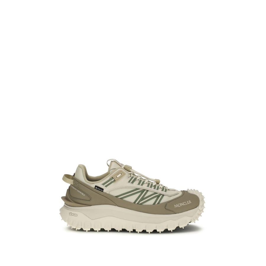 Moncler Upper 100% Polyamide athletic shoe in beige