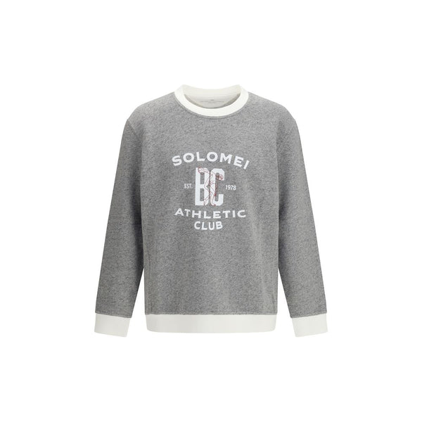 Brunello Cucinelli 100% Cotton sweatshirt in gray
