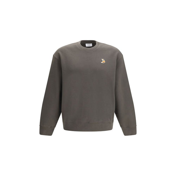 Maison Kitsuné 100% Cotton sweatshirt in brown