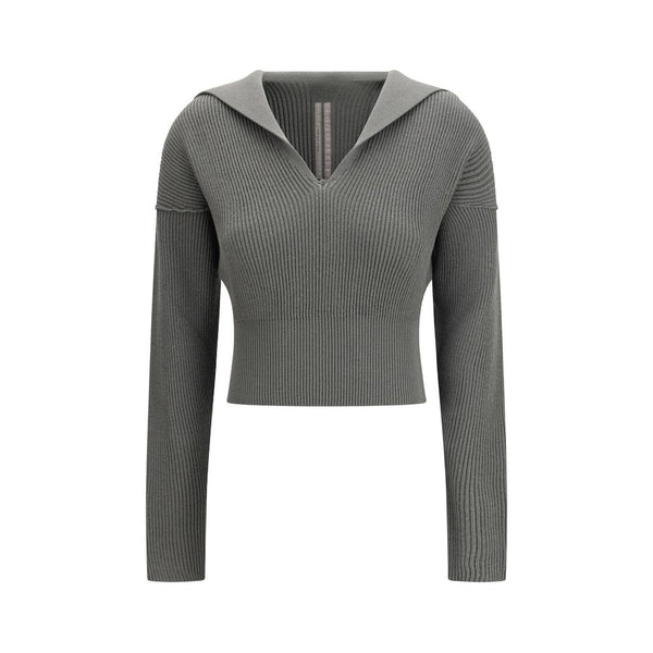 Rick Owens 100% Virgin Wool sweater in gray