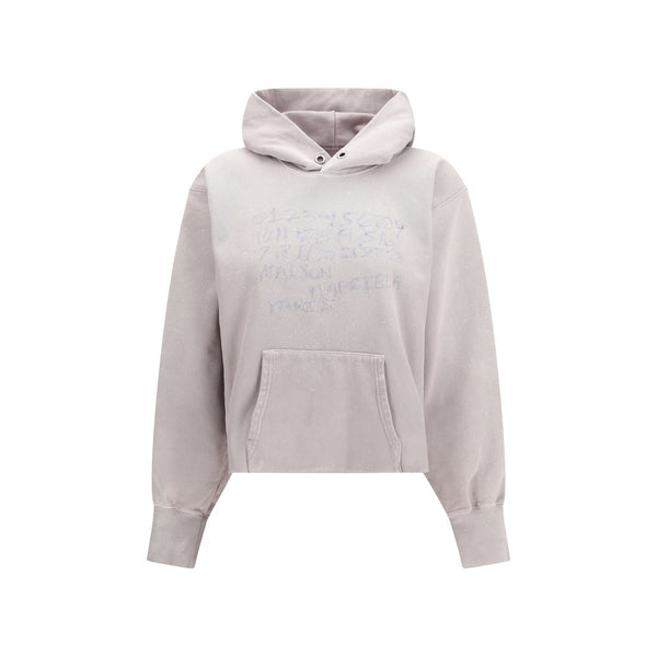 Maison Margiela 100% Cotton hoodie in gray