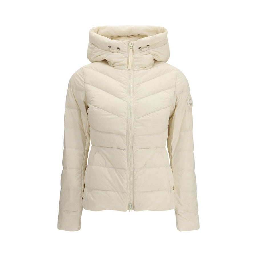 Canada Goose 87% Nylon down jacket in beige