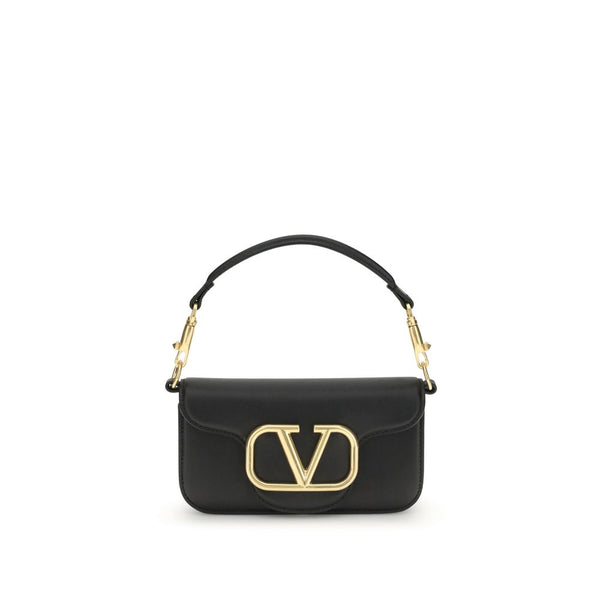 Valentino Garavani 100% Calf Leather Bos Taurus shoulder bag in black