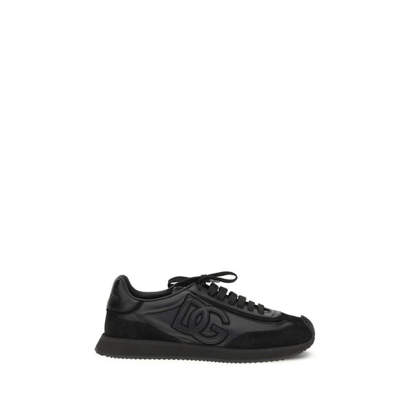Dolce & Gabbana 100% Calf Leather Bos Taurus sneaker in black