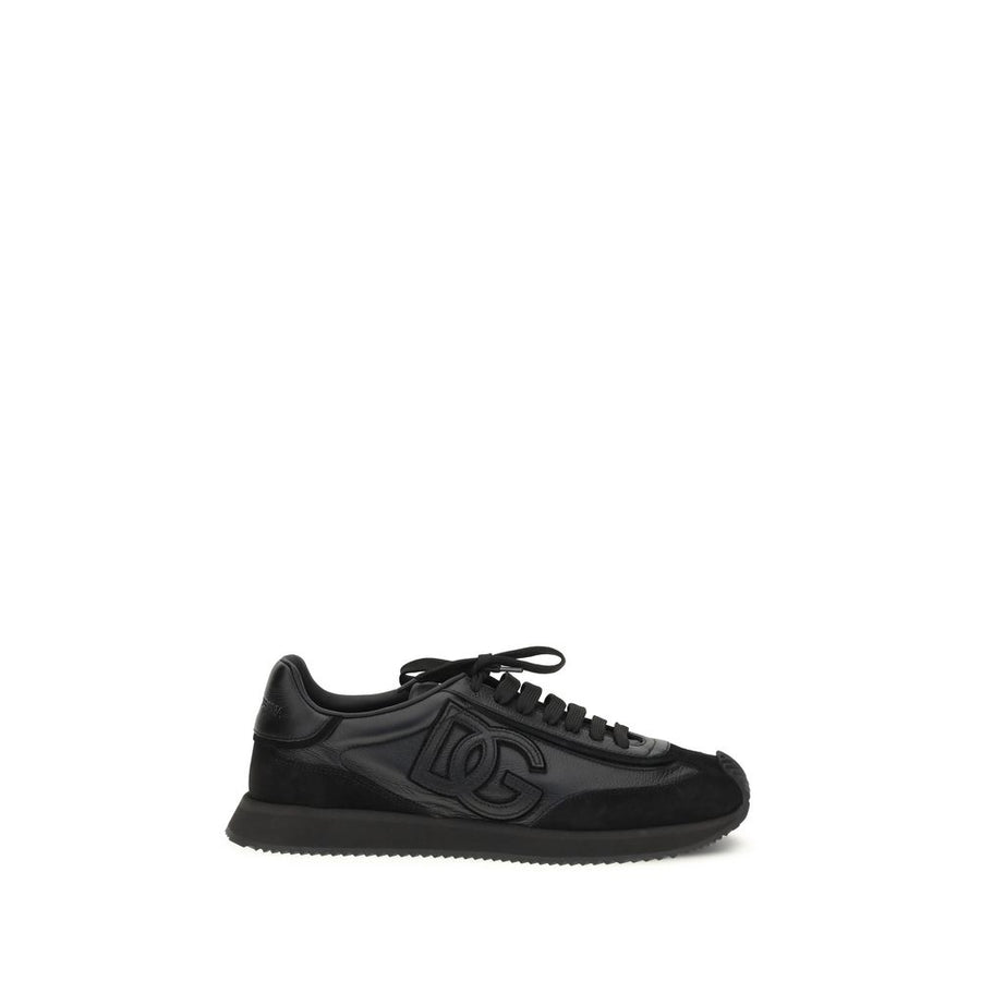 Dolce & Gabbana 100% Calf Leather Bos Taurus sneaker in black